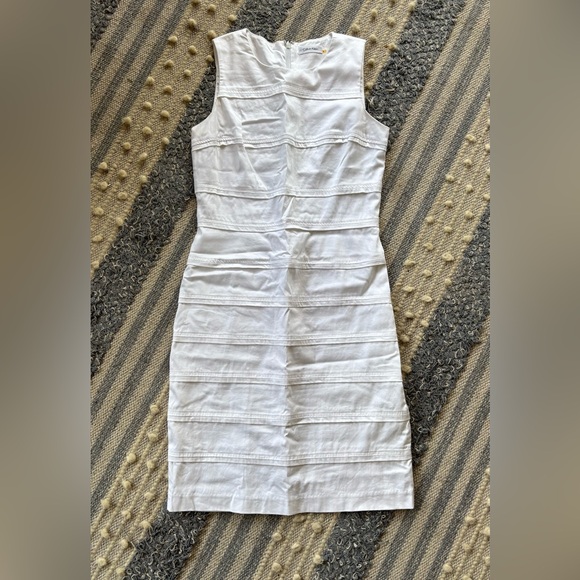 calvin klein cotton sheath dress - Picture 2 of 6